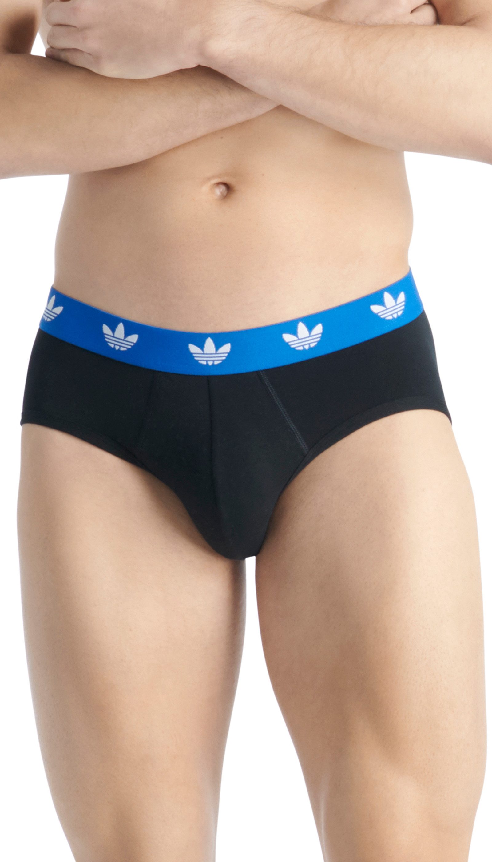 adidas Originals Slip Comfort Flex Cotton (3er Pack) breiter Logo-Bund, elastisch, sportlicher Touch, Baumwollmix – Bild 2 von 5