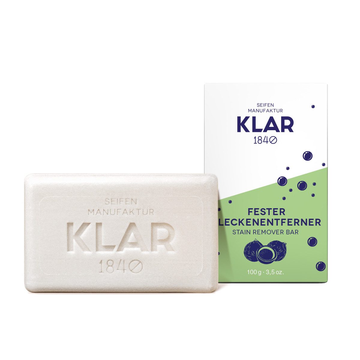 Klar Seife Handseife Fleckenseife 100g