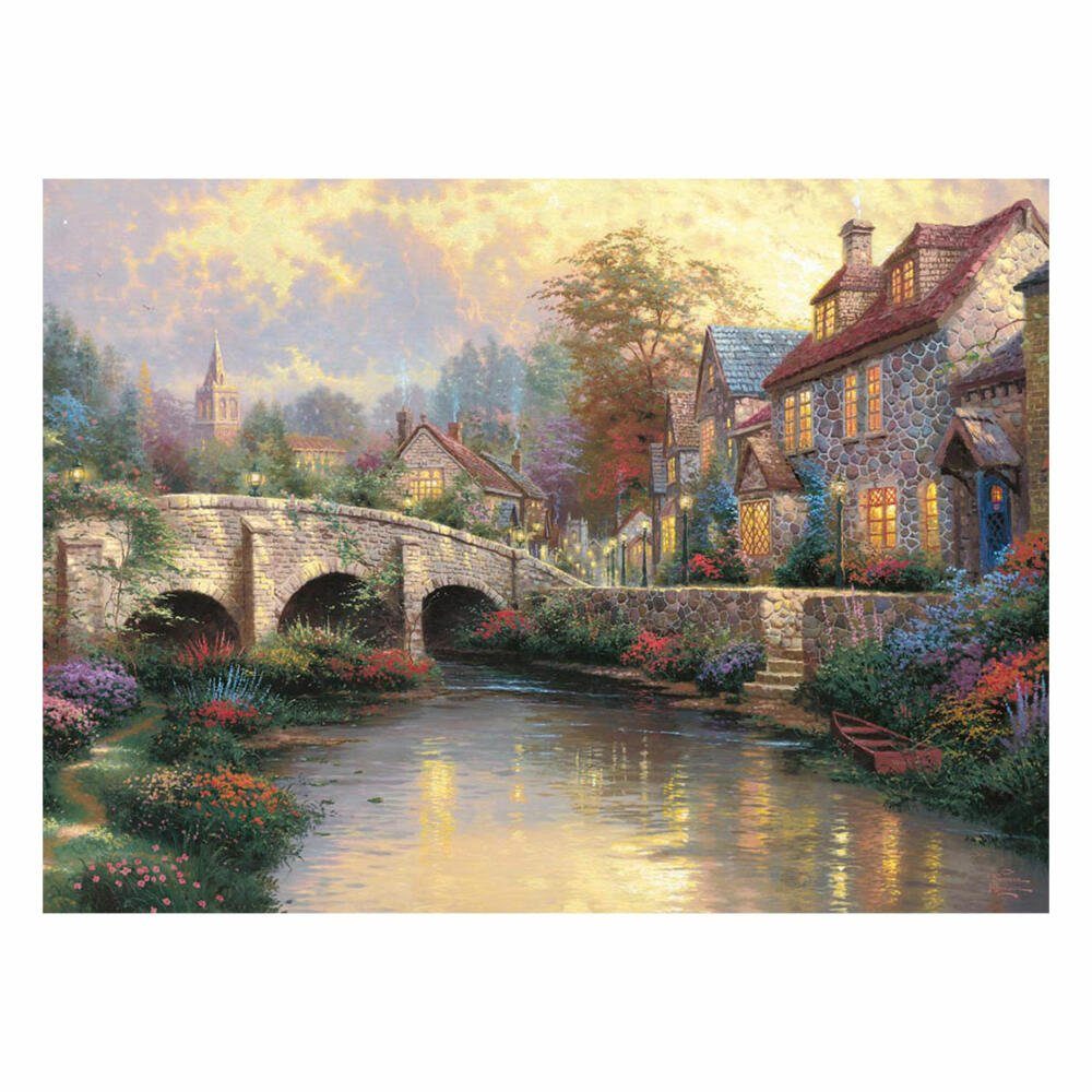 Schmidt Spiele Puzzle Bei der alten Brücke Thomas K., 1000 Puzzleteile