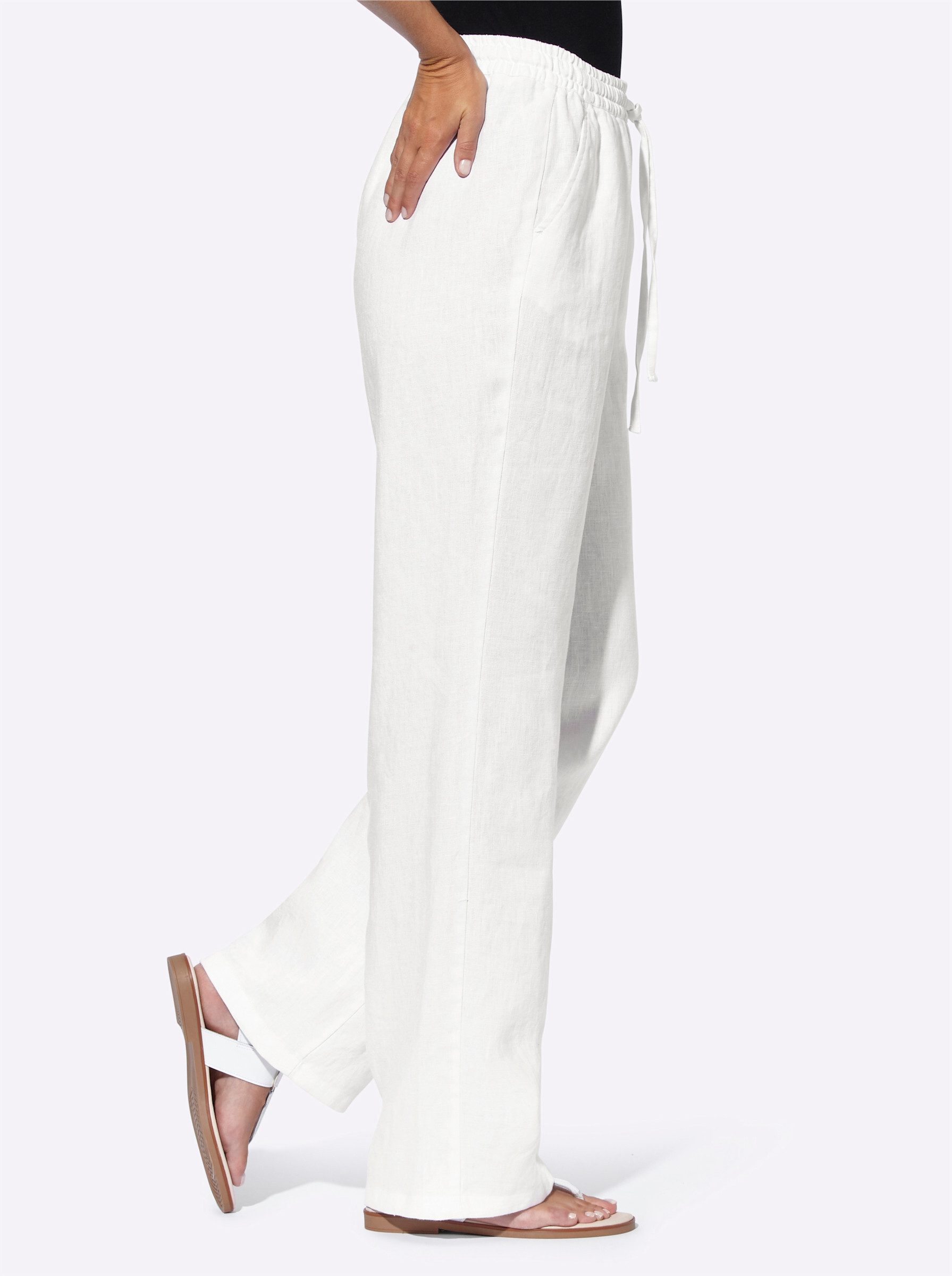 heine Jerseyhose Leinenhose normal günstig online kaufen