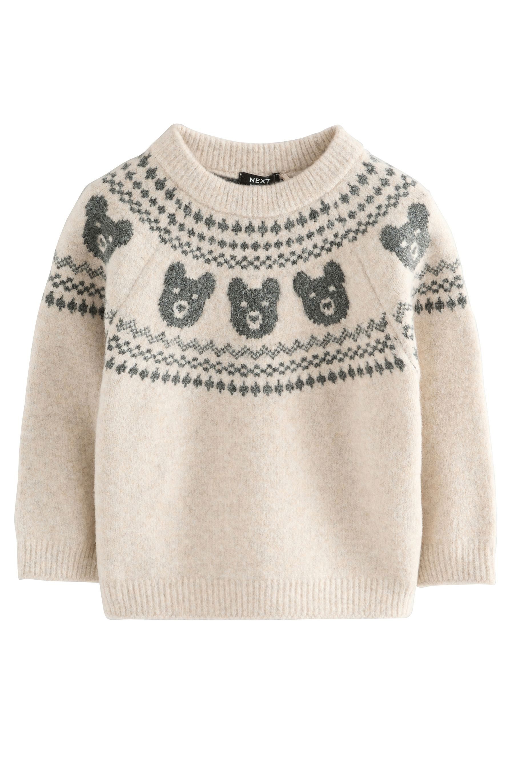 Next Strickpullover Strickpullover mit Fair-Isle-Muster (1-tlg)