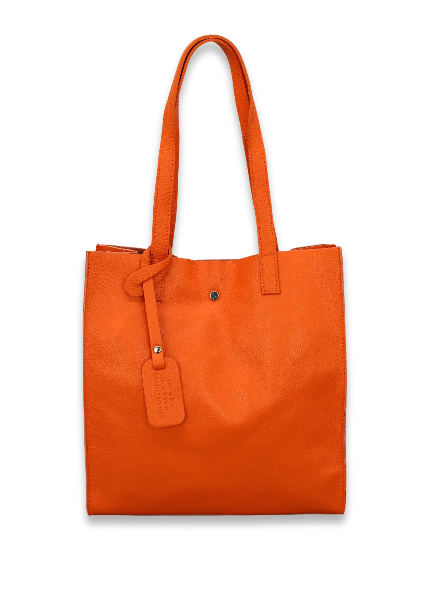 Adel Bags Shopper BENITA Schultertasche für Damen, Handtasche, echtes Leder, herausnehmbares Innenfach, Made in Italy