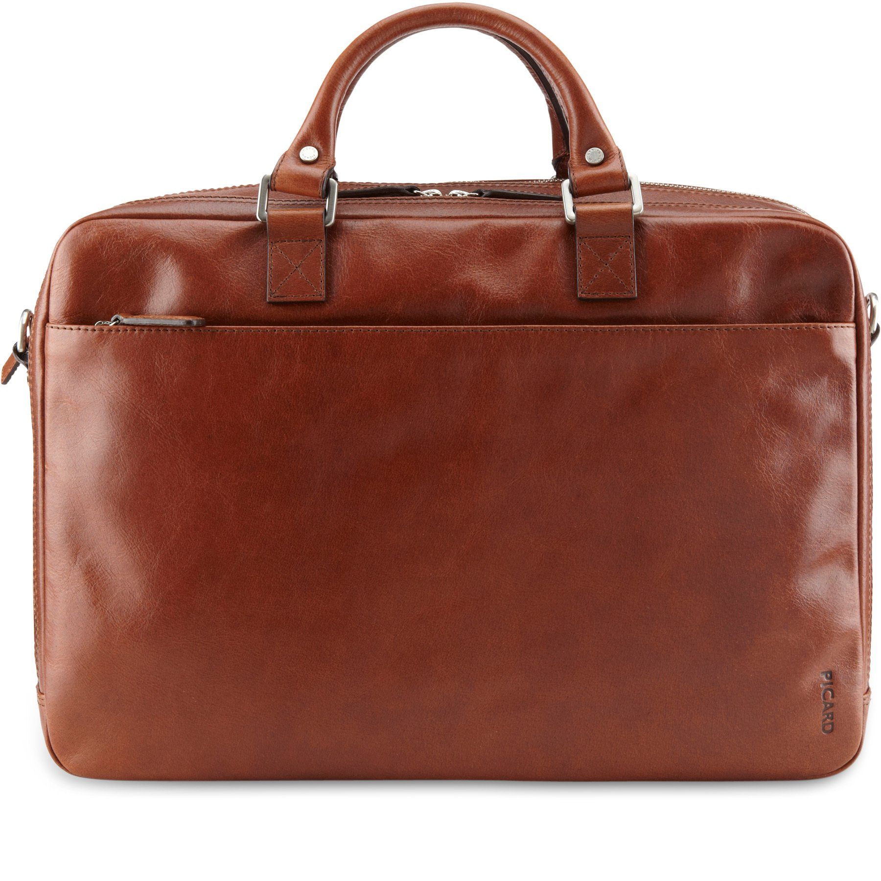 Picard Laptoptasche PICARD Laptoptasche Buddy aus Büffelleder cognac