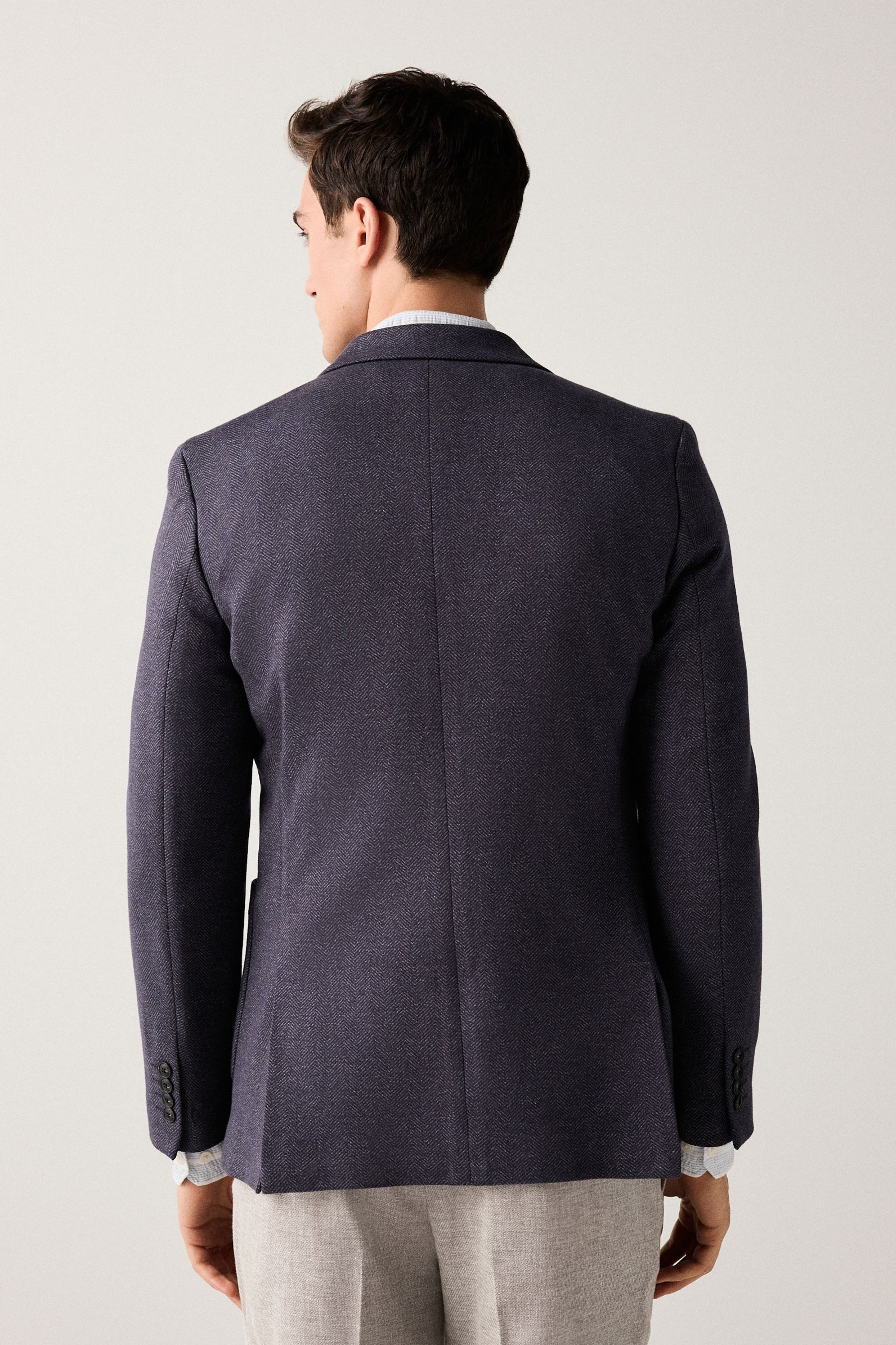Next Jerseysakko Slim Fit Jersey-Sakko mit günstig online kaufen