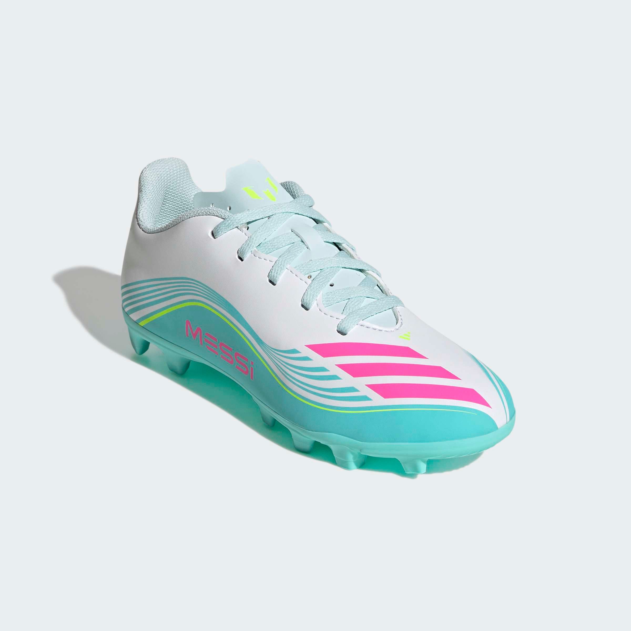 adidas Performance F50 MESSI CLUB FIRM GROUND/MULTI GROUND KIDS Fußballschuh für viele verschiedene Böden geeignet, für Kinder & Jugendliche