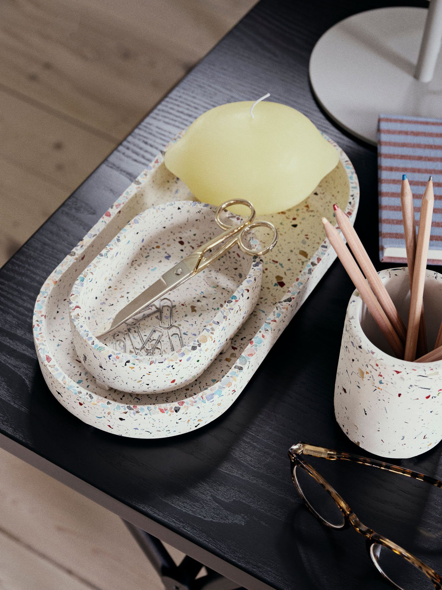 Broste Copenhagen Formkerze Broste Copenhagen Kerze Lemon Figurenlicht Yellow