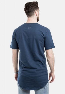Blackskies T-Shirt Round Longshirt T-Shirt Petrol Large