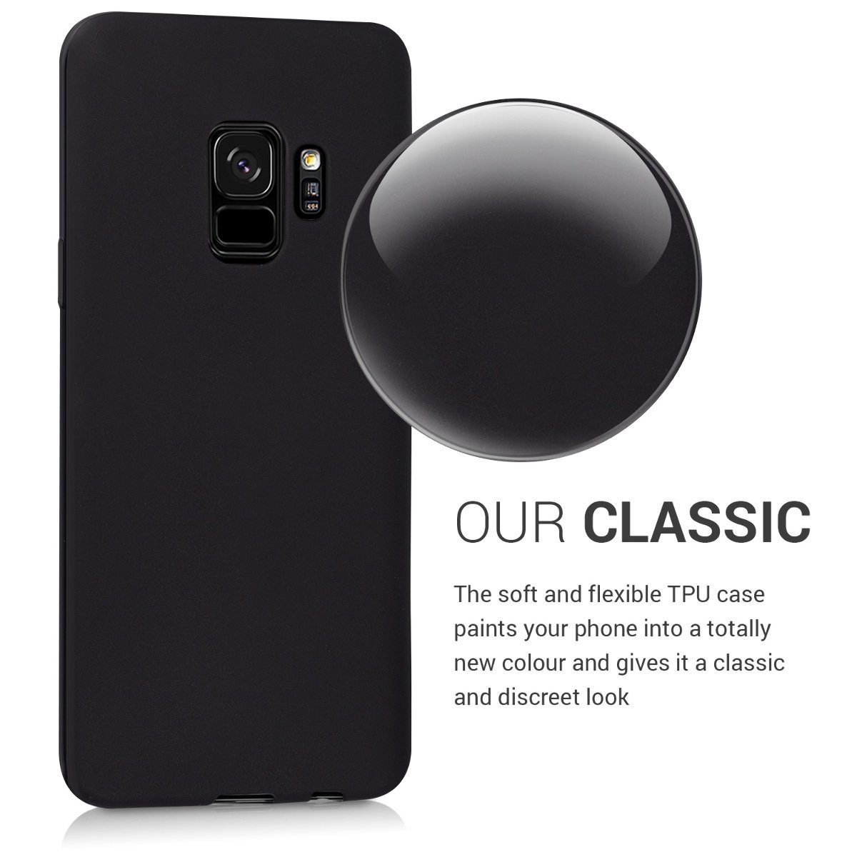 kwmobile Handyhülle Hülle für Samsung Galaxy S9, Hülle Silikon - Soft Handyhülle - Handy Case Cover