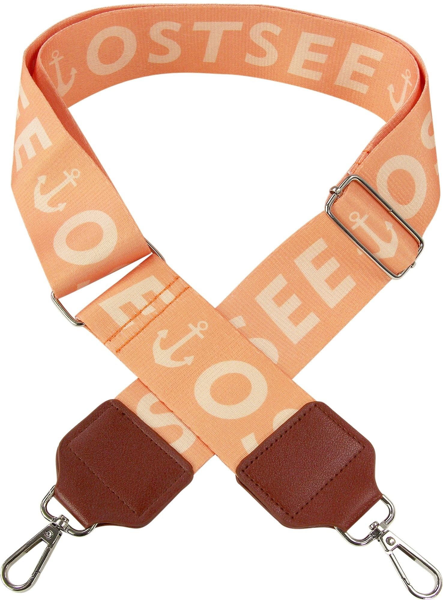 Robin Ruth Tragegurt Robin Ruth Boho-Gurt Polyester Leder, Damen, Jugend Tragegurt, Polyester 600D orange, creme