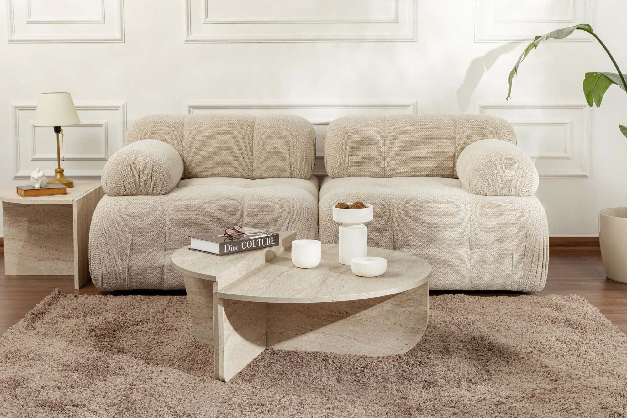 Couchtisch 100% MELAMINE COATED PARTICLE BOARD, 30 cm x 60 cm x 90 cm D1101