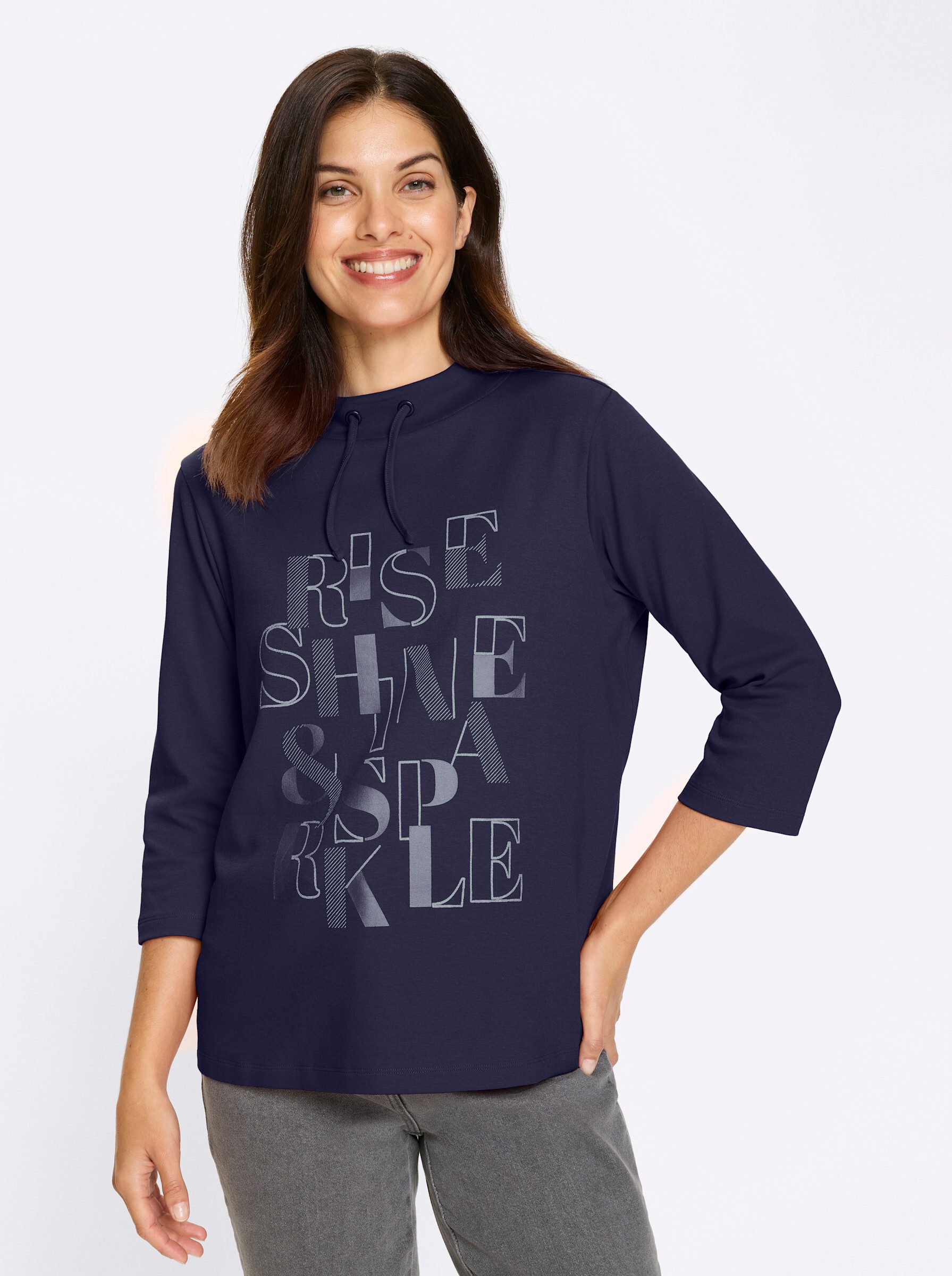 Sieh an! T-Shirt Sweatshirt Kurzarm