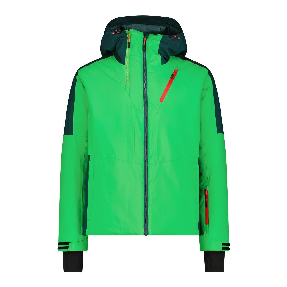 CMP Skijacke MAN Ski Jacket FIX Hood Hochleistungs-Skijacke für Herren mit wasserdichter Membran, idealer