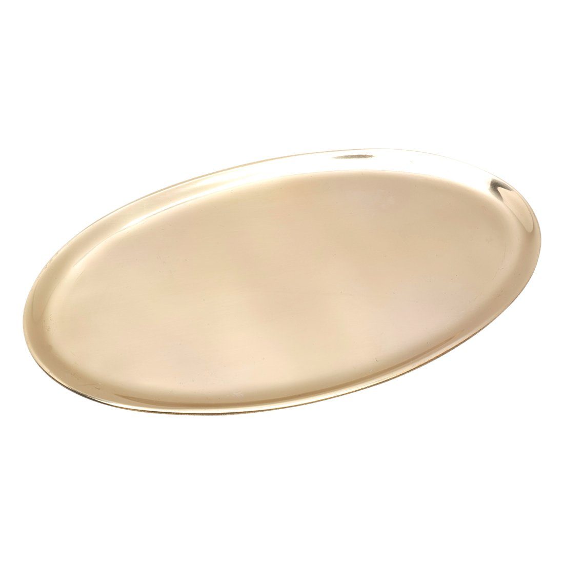 NKlaus Kerzenhalter Kerzenteller Oval 20x11cm Desinger günstig online kaufen