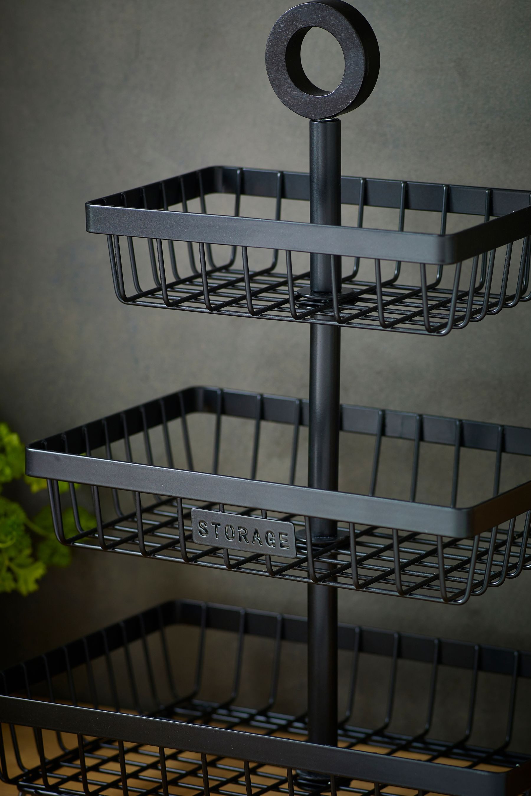 Next Obstschale Bronx Obstkorb mit 3 Ebenen, Metall, (1-tlg)