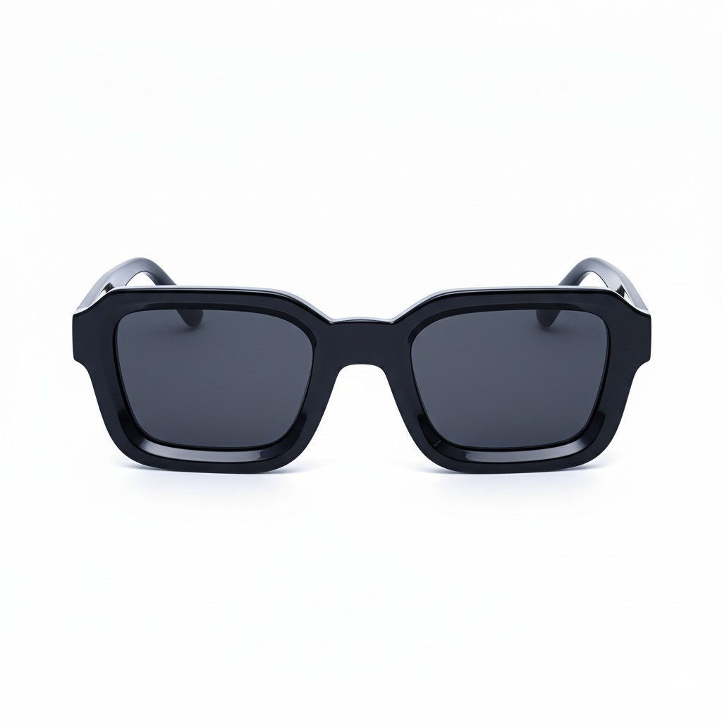 salazar.plus Sonnenbrille Dick Rechteckig Premium Unisex Klotzig Damen Herren Brille