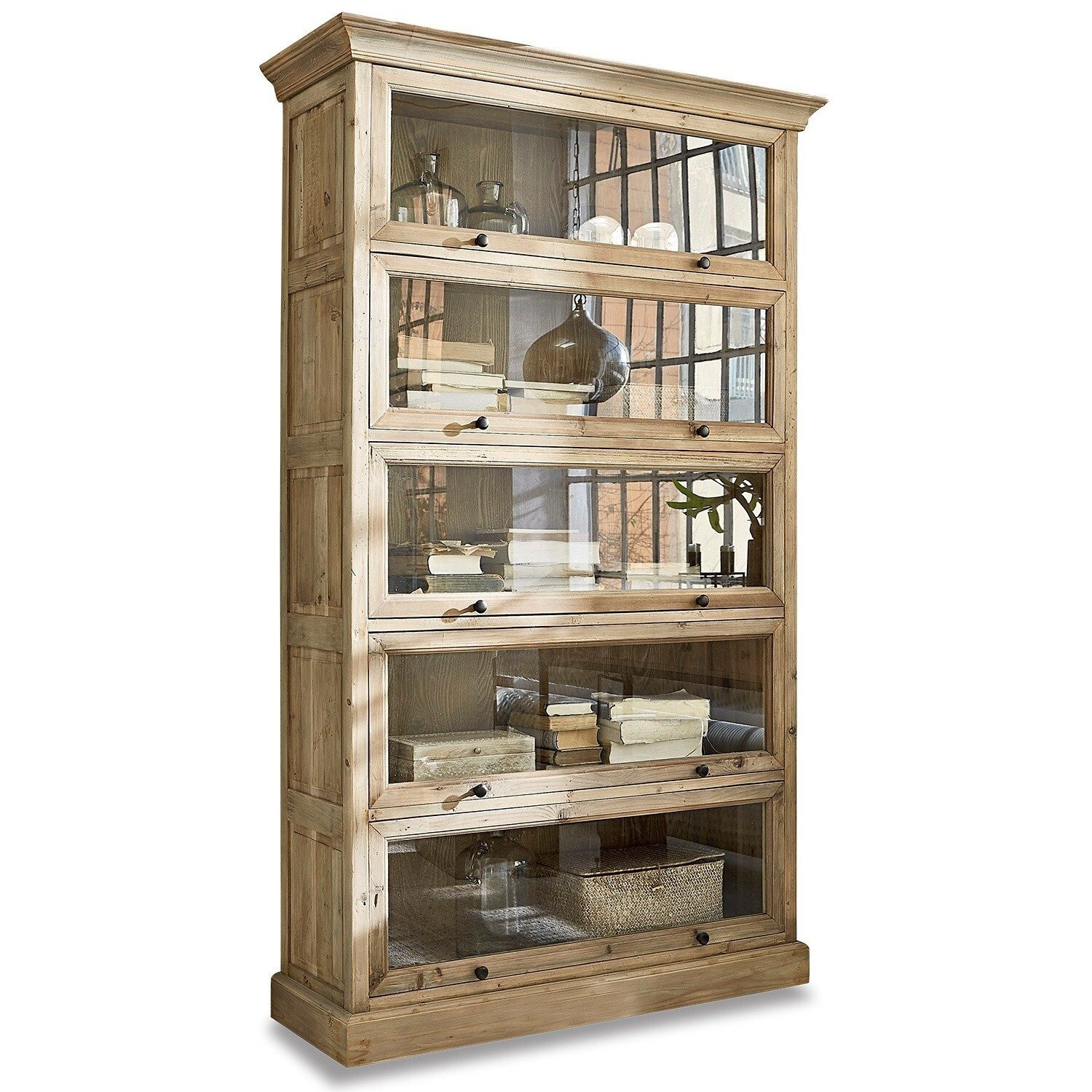 Mirabeau Hochschrank Schrank Stourbridge antikbraun