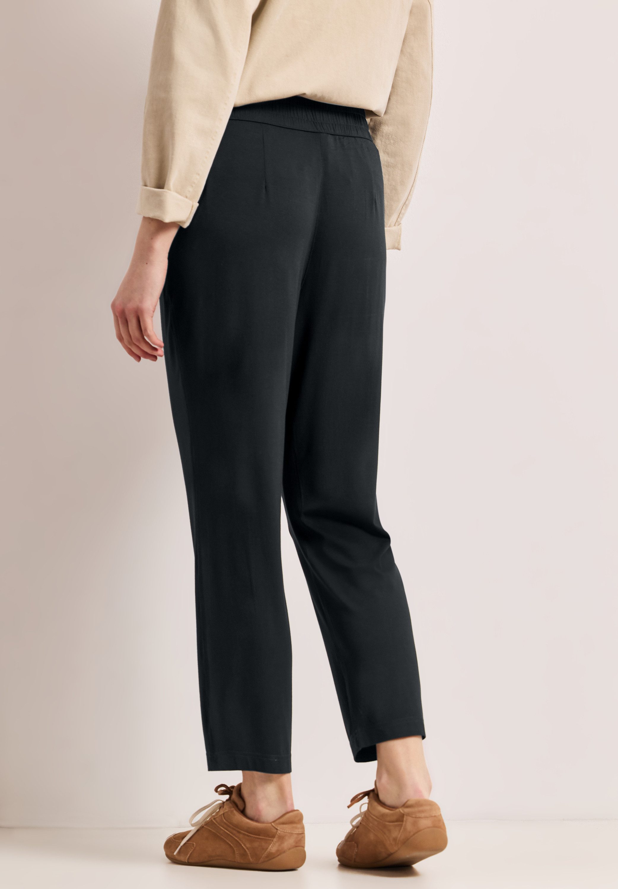 STREET ONE Stoffhose Middle Waist
