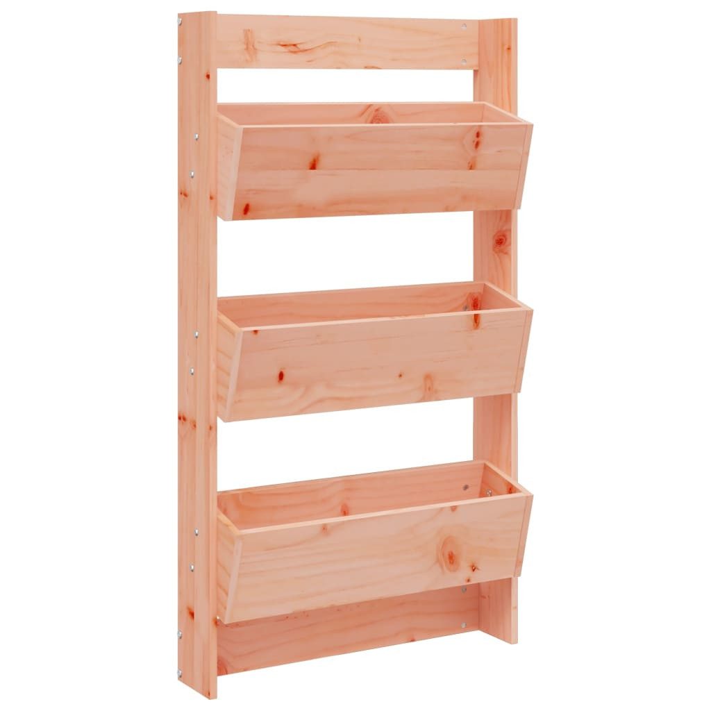 vidaXL Blumentopf Wand-Pflanzkübel 3 Fächer 60x18,5x110 günstig online kaufen