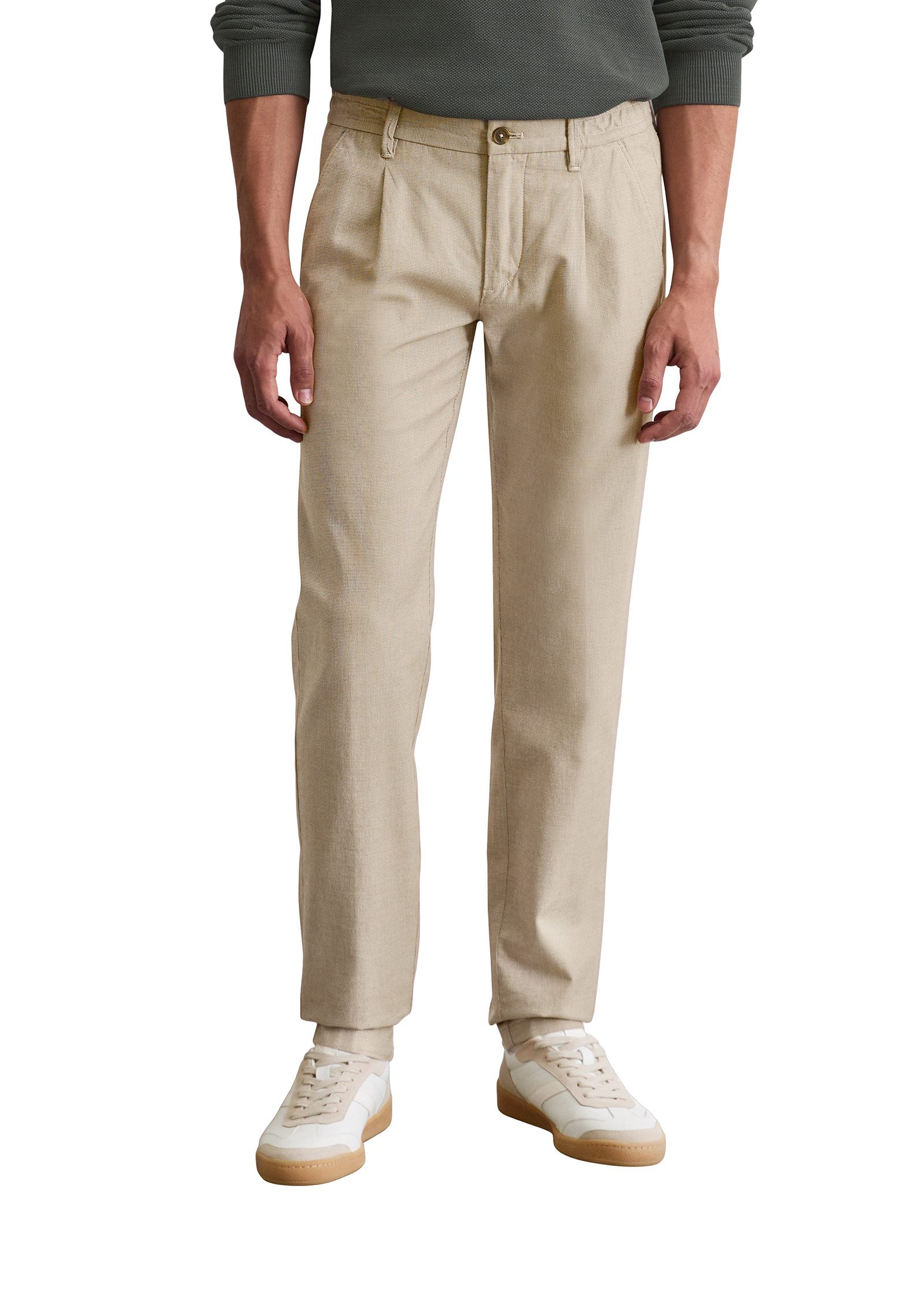 Marc O'Polo Chinohose aus Bio-Baumwoll-Mix