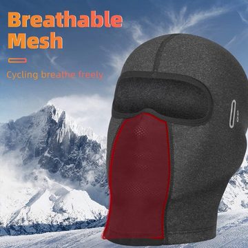 ROCKBROS Sturmhaube Winter Balaclavas Herren Damen für Outdoorsports (Fahrrad Motorrad Snowboard Ski Winddicht Atmungsaktiv)