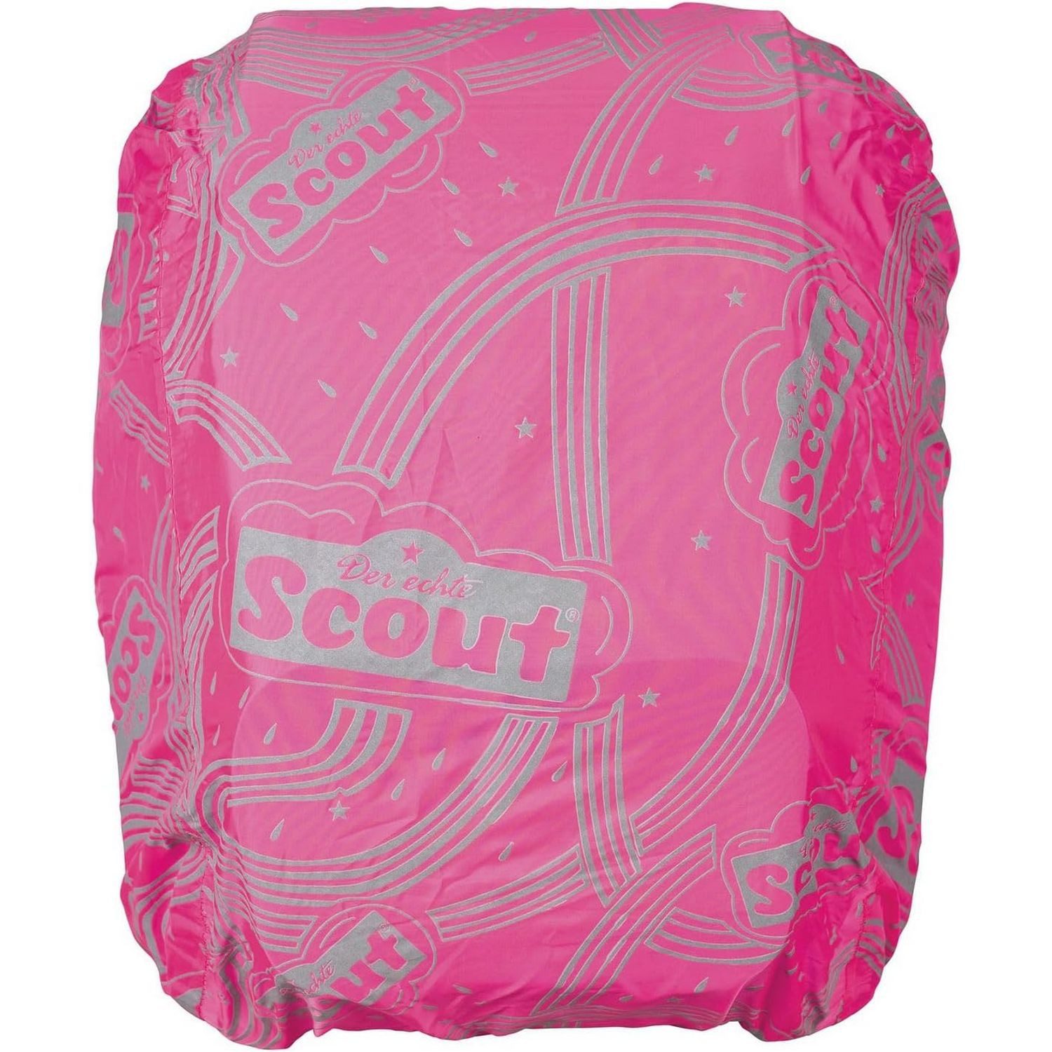 Scout Schulranzen SCOUT Schulranzen Regenschutz Hülle Neon PINK