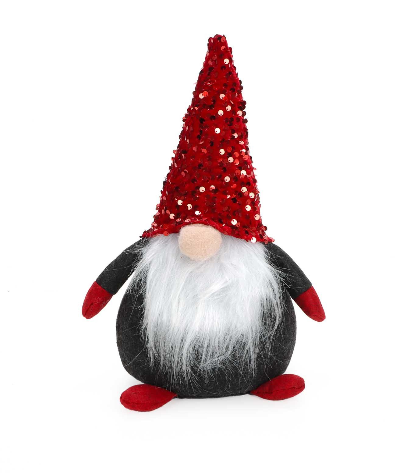 Weihnachtsfigur Weihnachtswichtel mit Pailletten