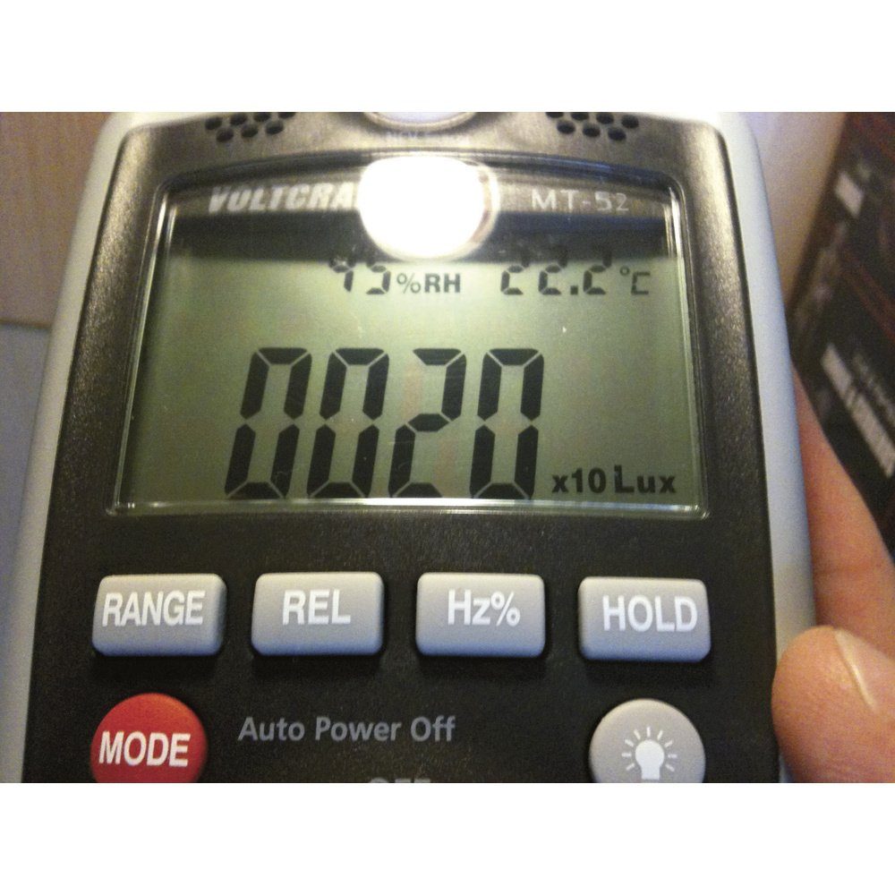 Thumbnail - VOLTCRAFT Spannungsprüfer VOLTCRAFT MT-52 Hand-Multimeter digital Umwelt-Messfunktion CAT III 6, (MT-52)
