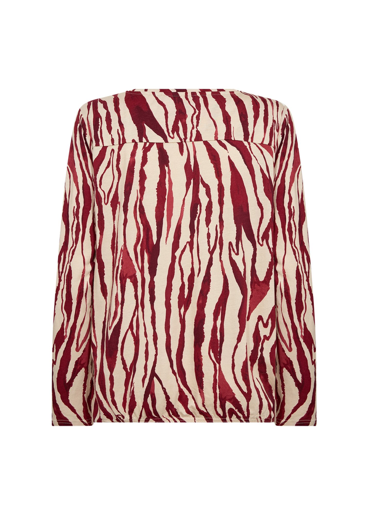 soyaconcept Langarmbluse - SC-FELICITY AOP 522 – Damenbluse mit abstraktem günstig online kaufen