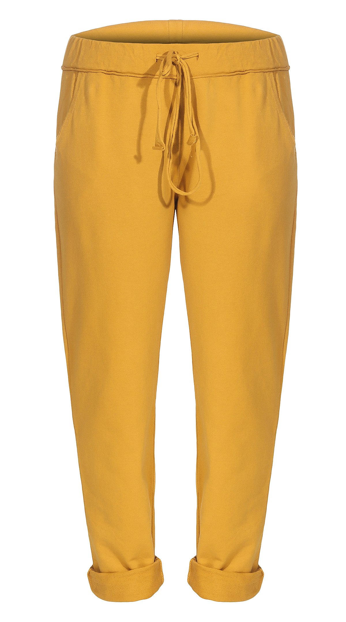 CLEO STYLE Jogginghose Damen Jogginghose 3569 36-40 Senf günstig online kaufen