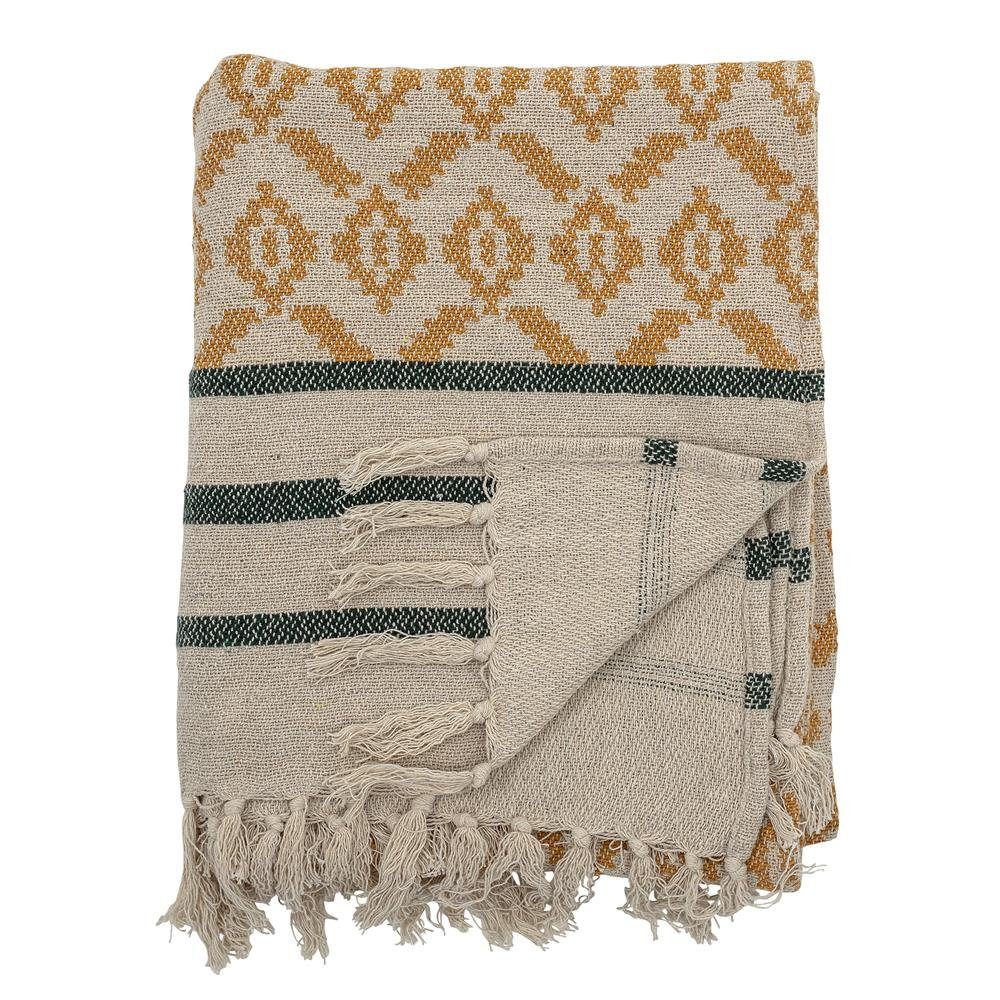 Wohndecke Fini Decke, Bloomingville, aus Baumwolle, günstig online kaufen