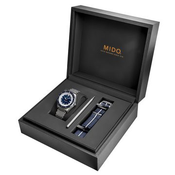 Mido Automatikuhr Mido Herren Uhr M026829184100 Ocean Star GMT Special Edition, (1-tlg)