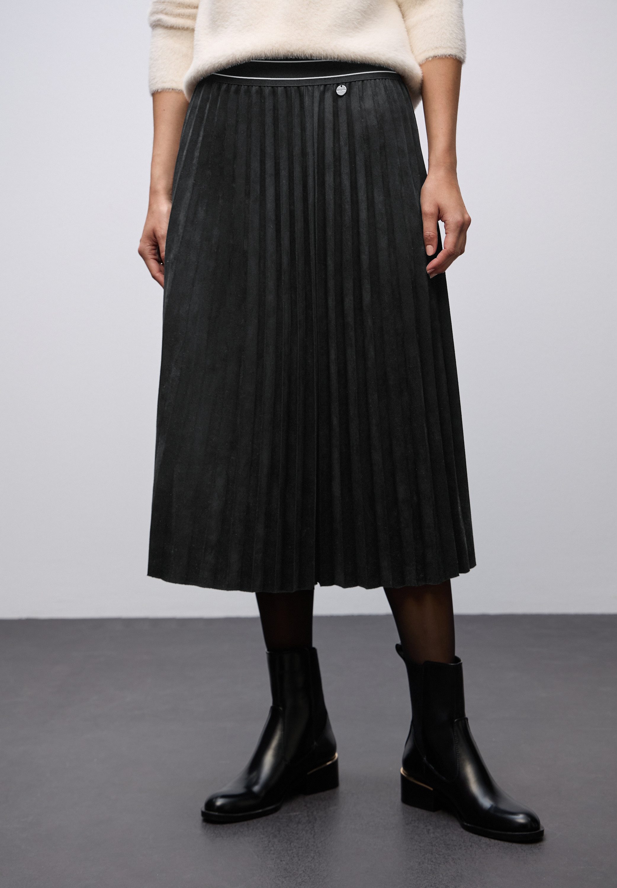 STREET ONE Maxirock in Midi-Länge günstig online kaufen