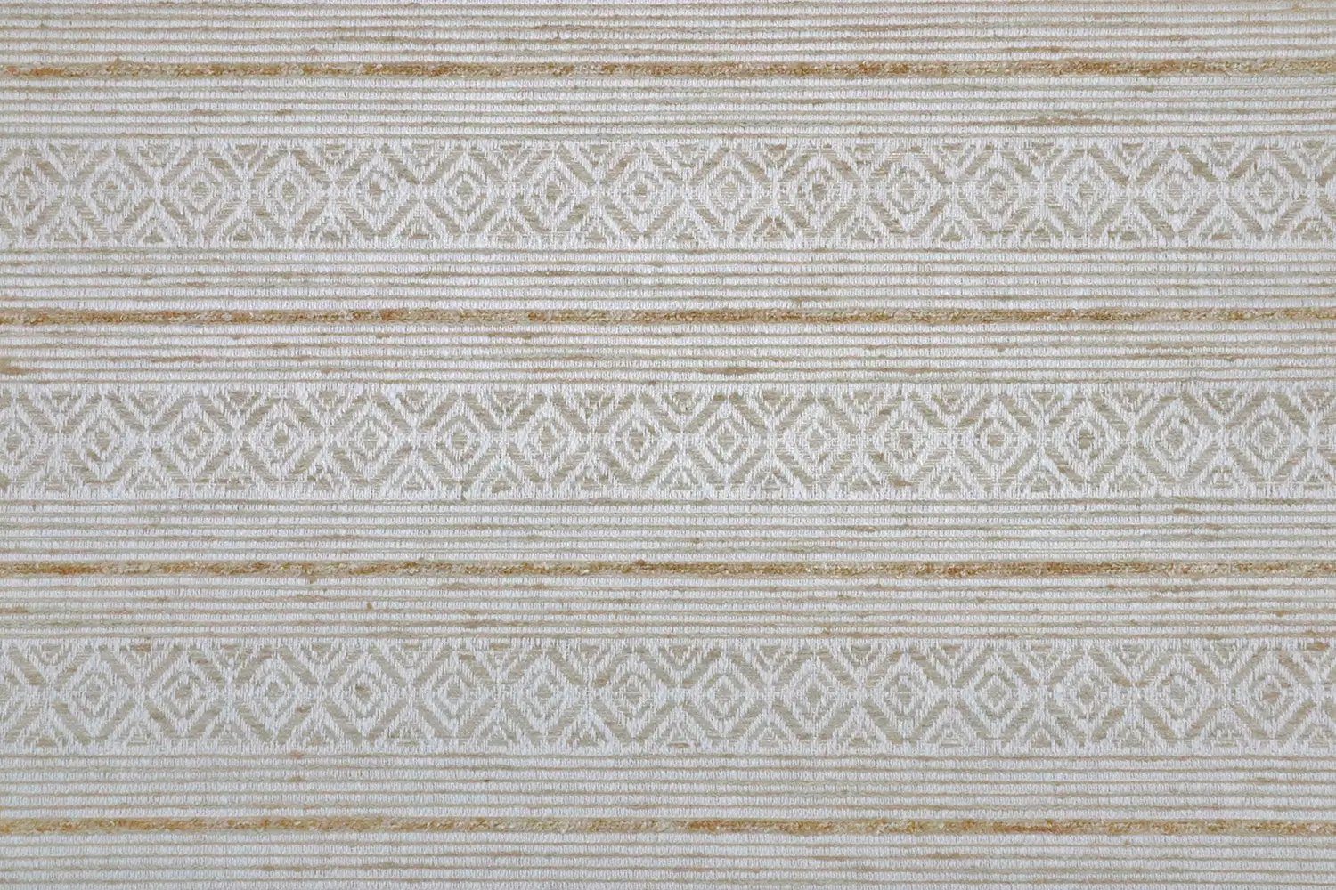 Stofferia Stoff Polsterstoff Jacquard Streifen Andes Natur, Meterware