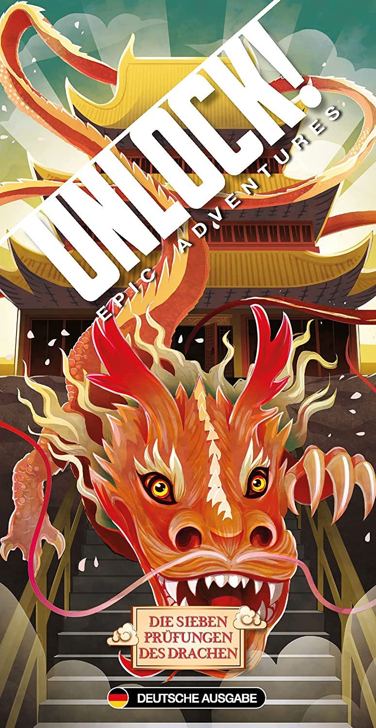 Asmodee Spiel Unlock! - Die sieben Prüfungen des Drachen DE