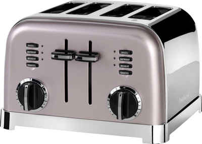 Cuisinart Toaster CPT180PIE, für 4 Scheiben, 1800 W, extra breite Toastschlitze, Retro Design