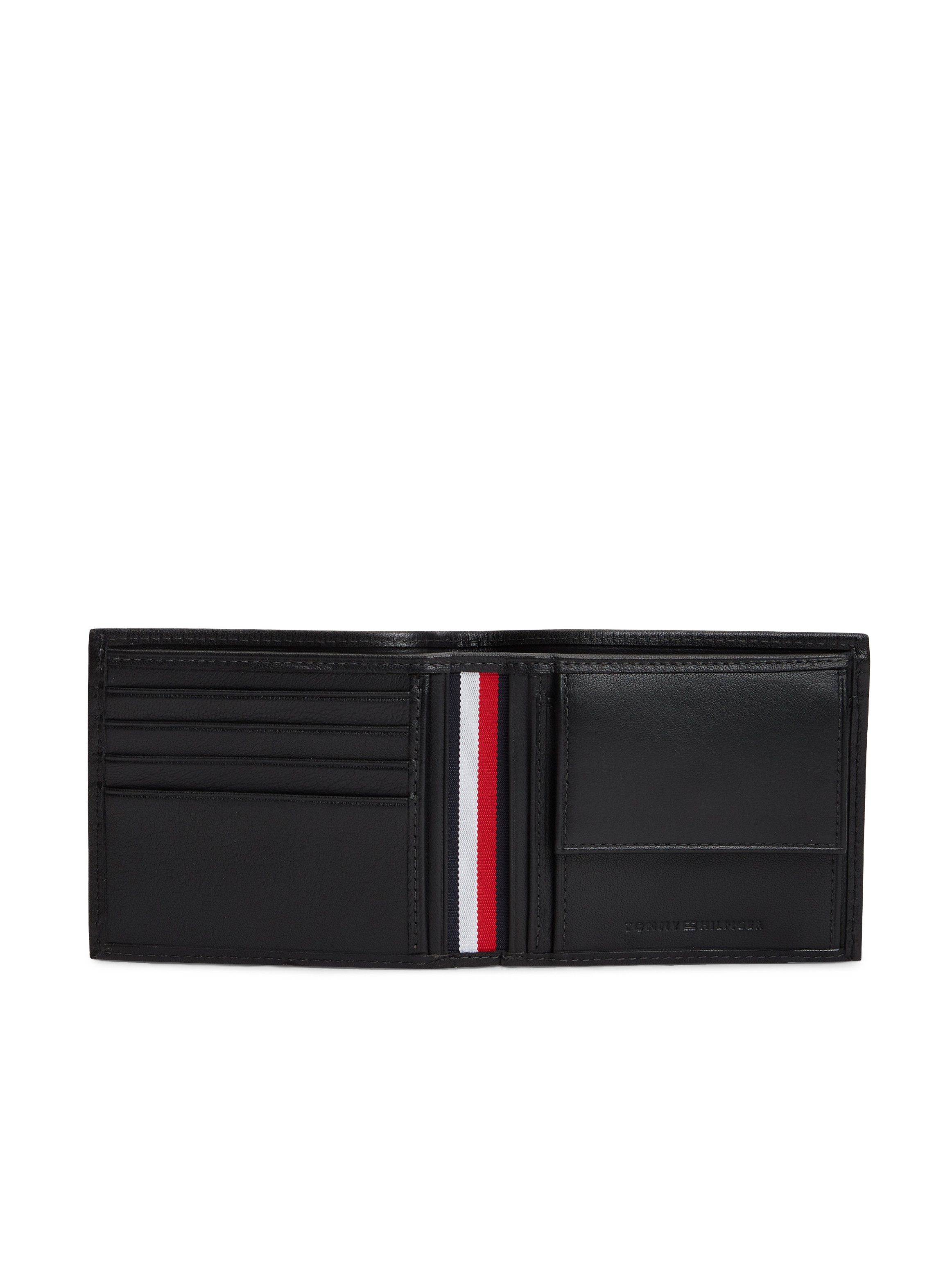 Tommy Hilfiger Geldbörse TH SEASONAL CC AND COIN, Herren Geldbeutel, Portemonnaie mit Tommy Streifen innen – Bild 3 von 4