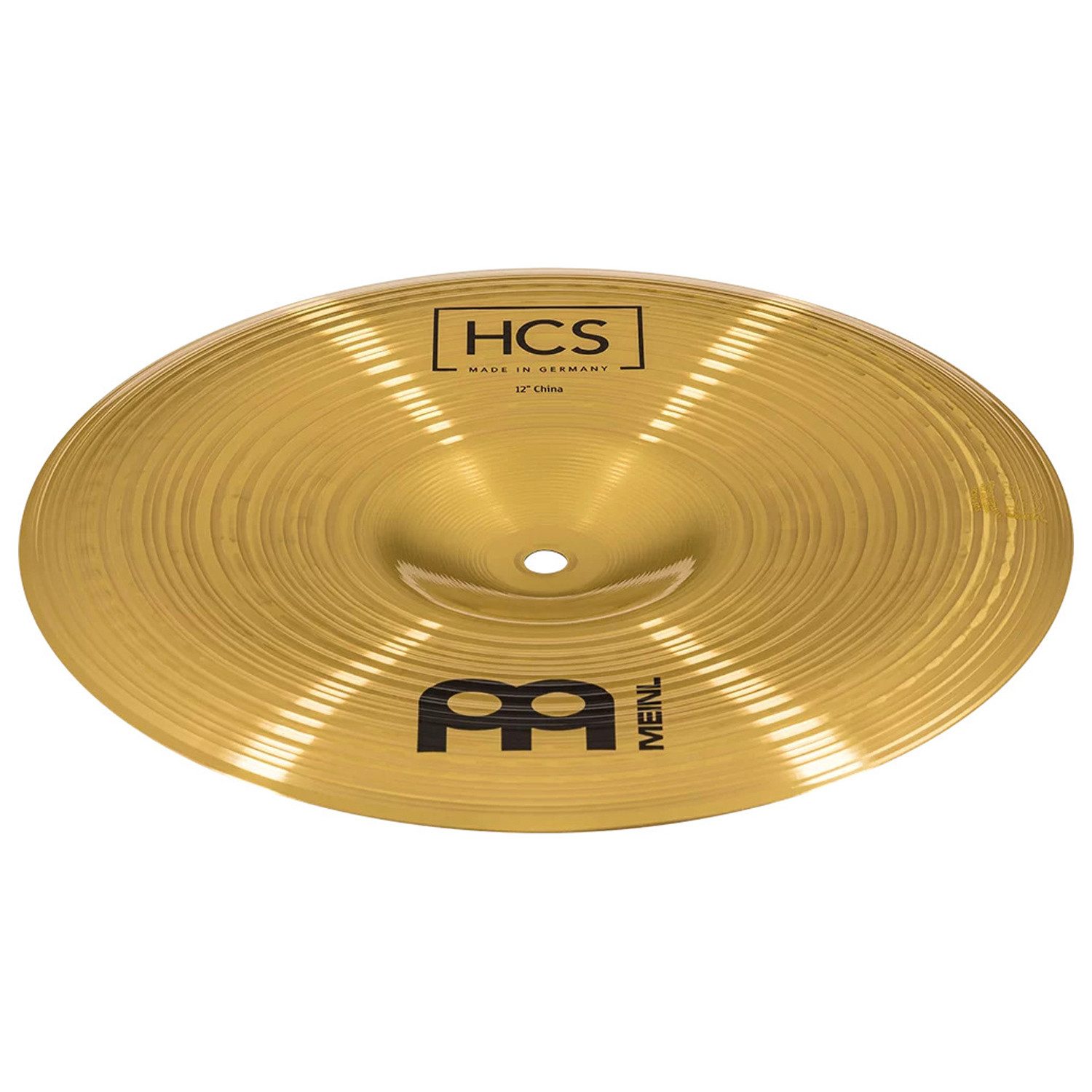 Meinl Cymbals Becken Meinl Becken HCS12CH China 12 Zoll, Becken, China Becken mit Explosiver, aggressiver Attack mit kurzem Sustain