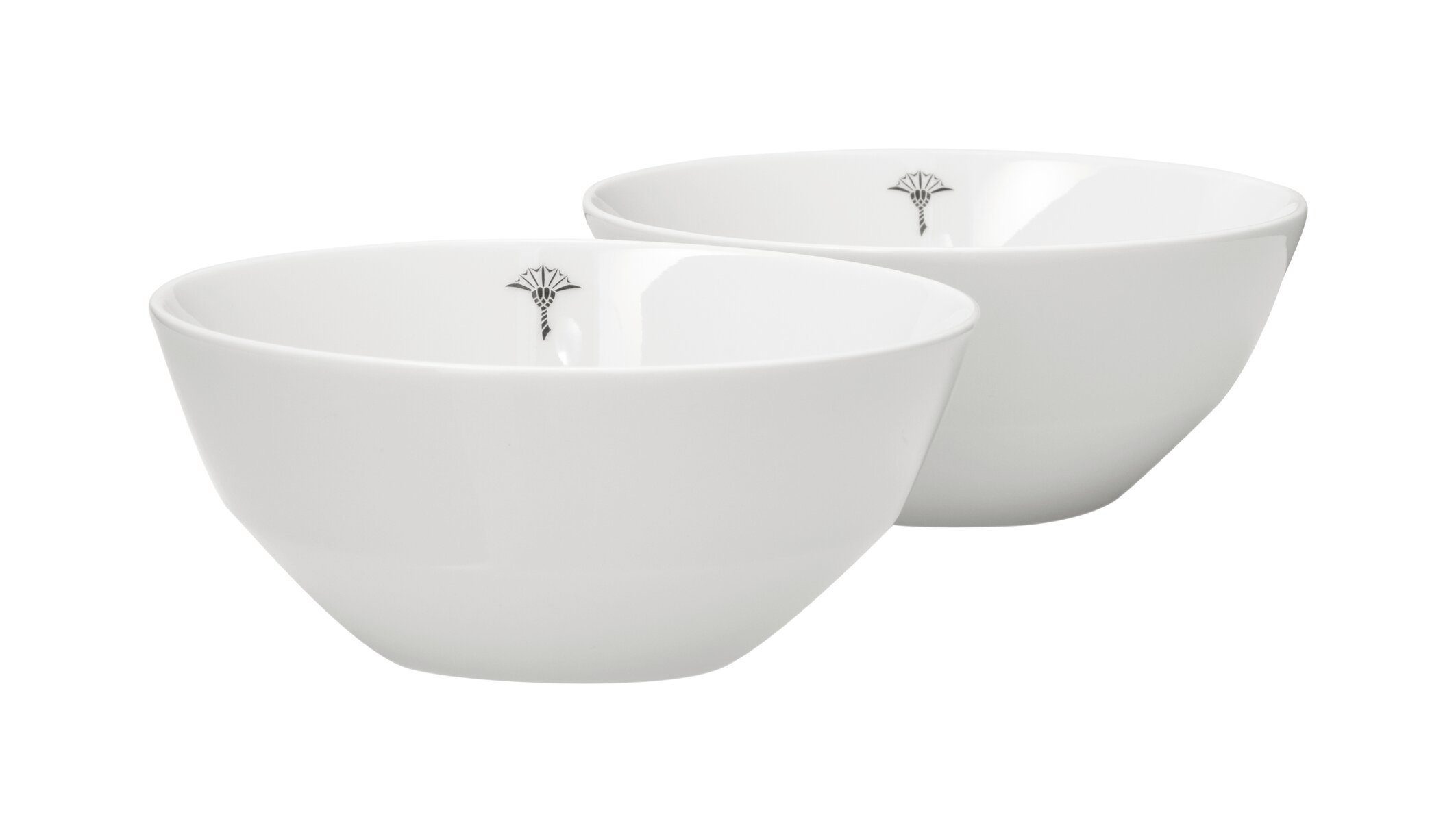 JOOP! Schüssel JOOP! LIVING - SINGLE CORNFLOWER Schale 13 cm Set 2, Porzellan, (2-tlg)
