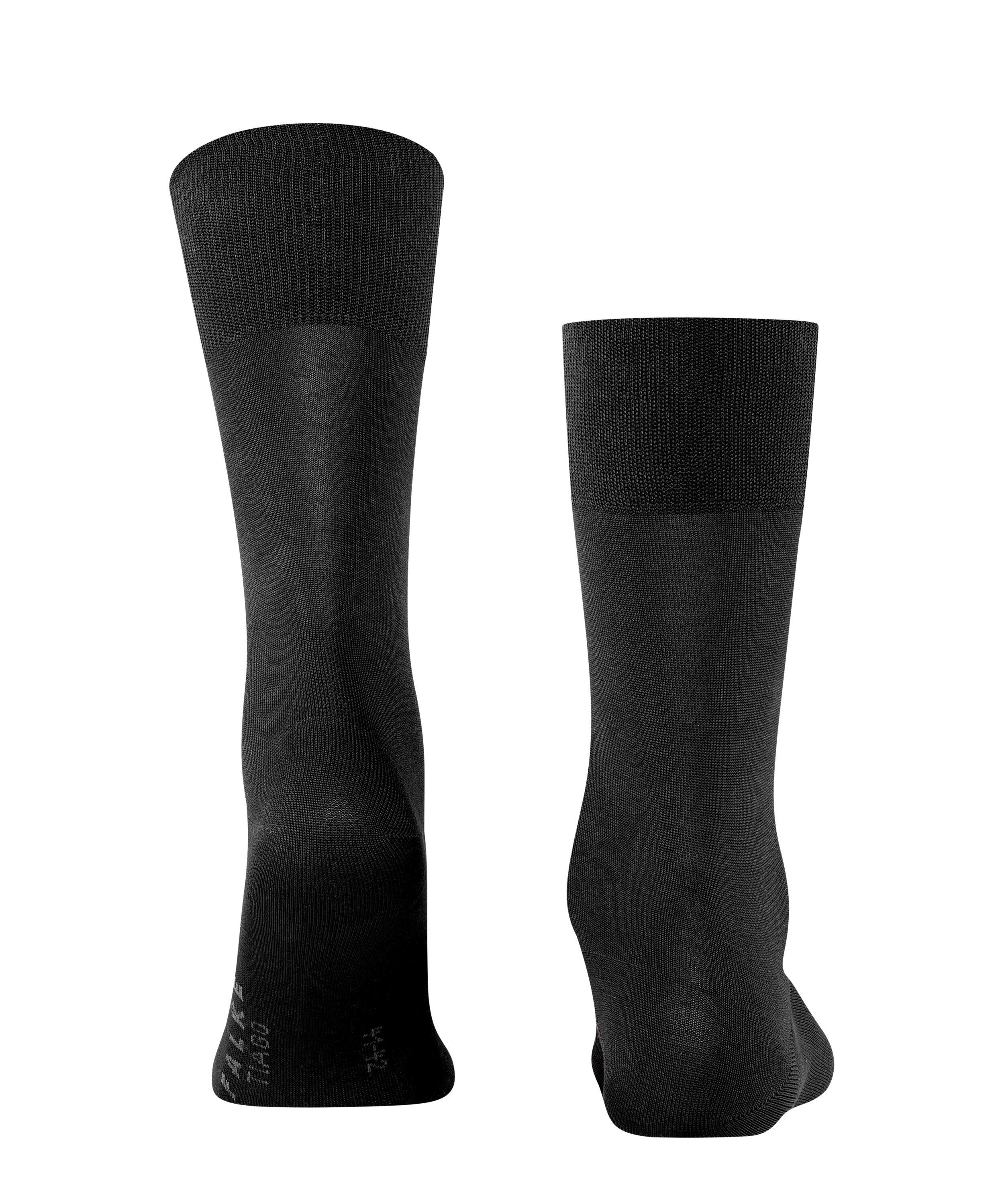 FALKE Socken Tiago Socken mit leichtem Glanz (1-Paar) mit leichtem Glanz