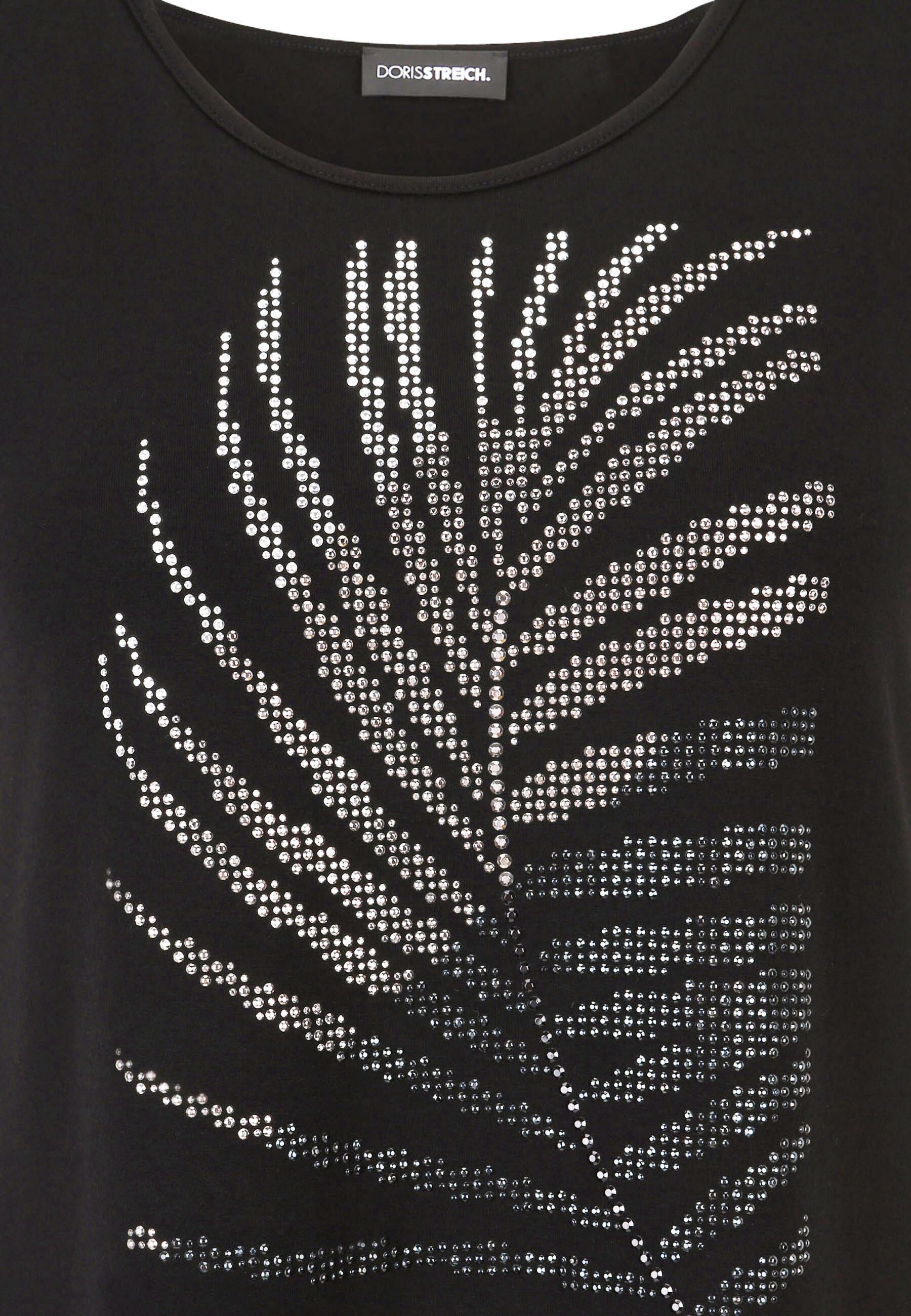 Doris Streich Rundhalsshirt (1-tlg) mit Schmucksteinen