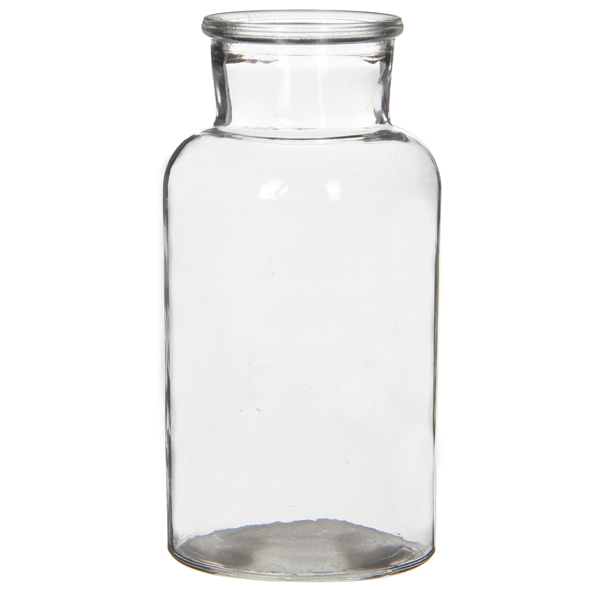 Annastore Dekovase Glasflaschen - Apothekerflaschen - Vasen - Gewürzgläser, Glasvase, Blumenvase