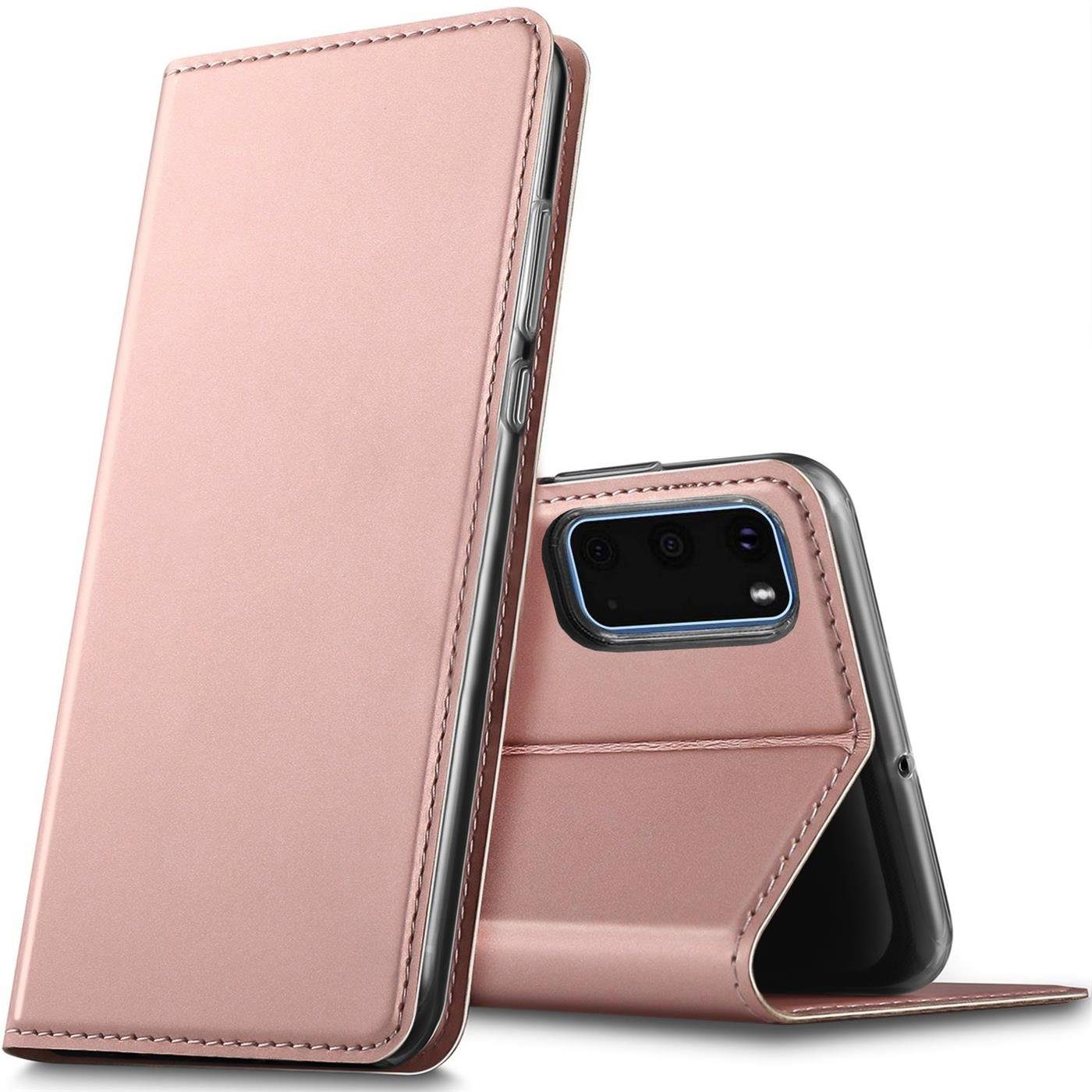CoolGadget Handyhülle Magnet Case Handy Tasche für Samsung Galaxy S20 6,2 Zoll, Hülle Klapphülle Ultra Slim Flip Cover für Samsung S20 5G Schutzhülle