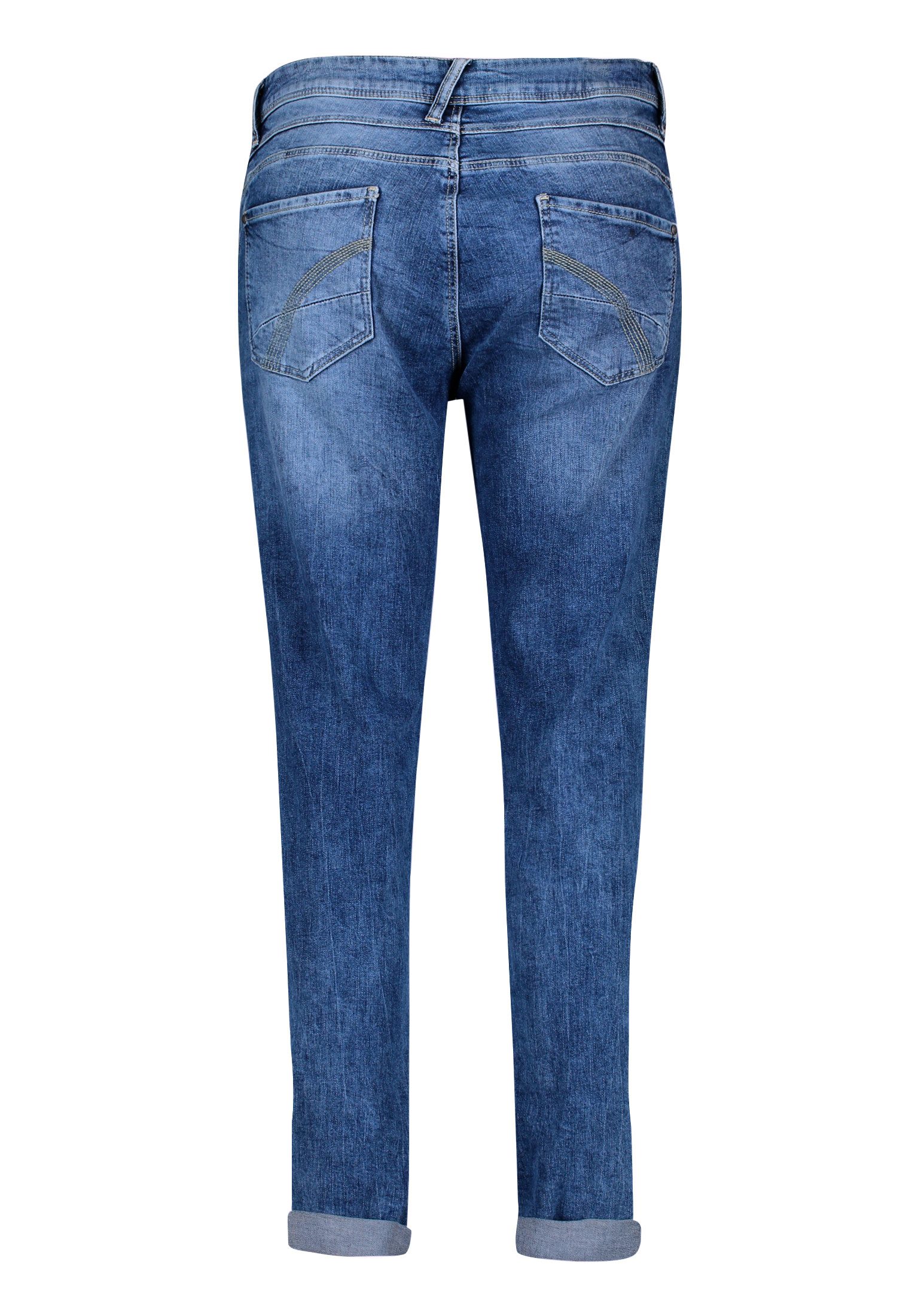 Cartoon Boyfriend-Jeans Damen mit Nieten