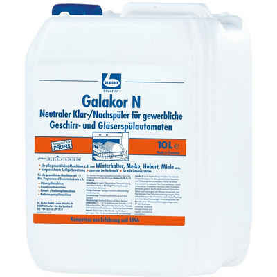 Dr. Becher Dr. Becher Galakor N Klar-/Nachspüler Geschirrspülmaschinen 10L (1er P Spezialwaschmittel