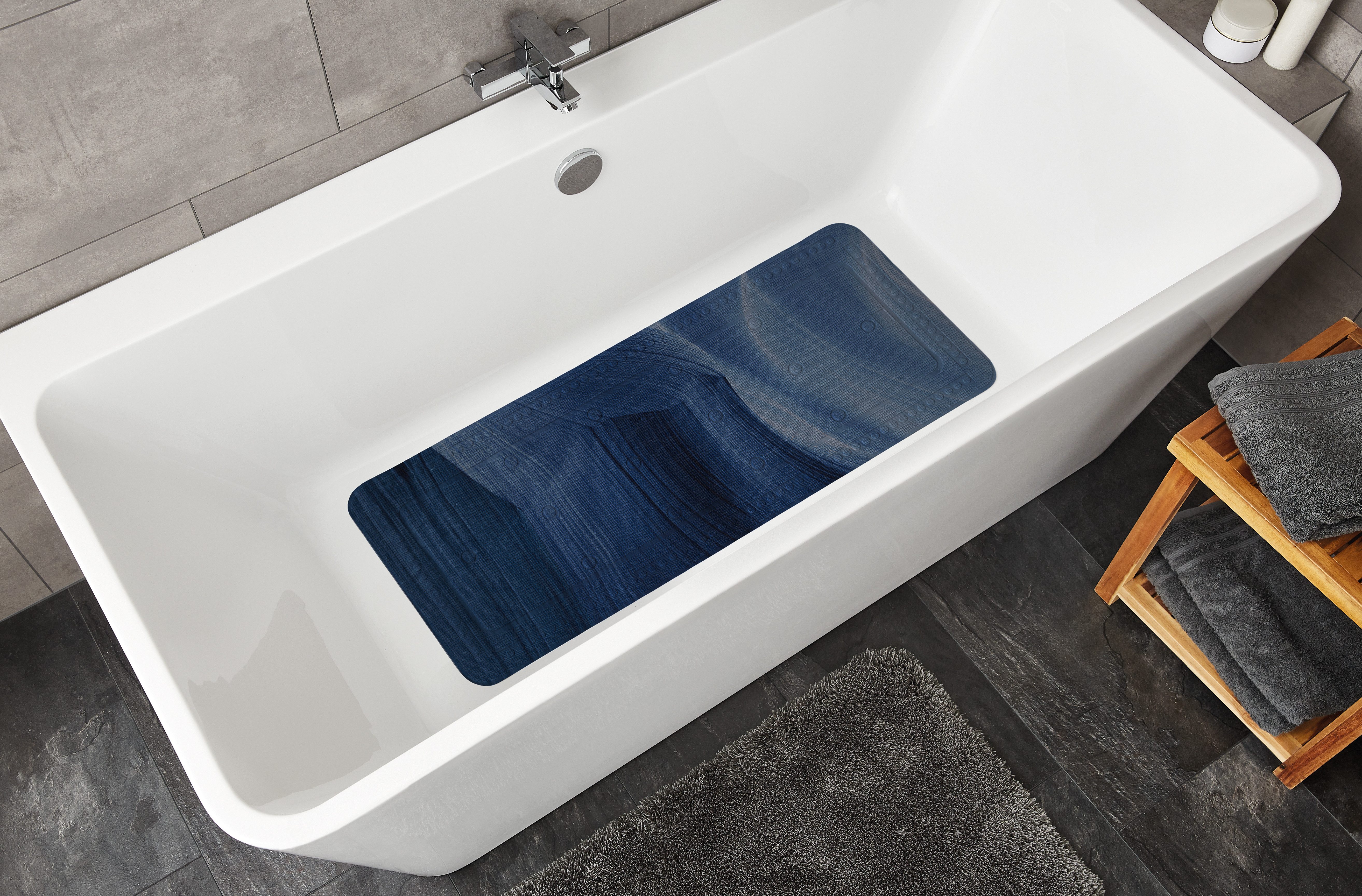 Kleine Wolke Wanneneinlage Mystic, B: 36 cm, L: 92 cm