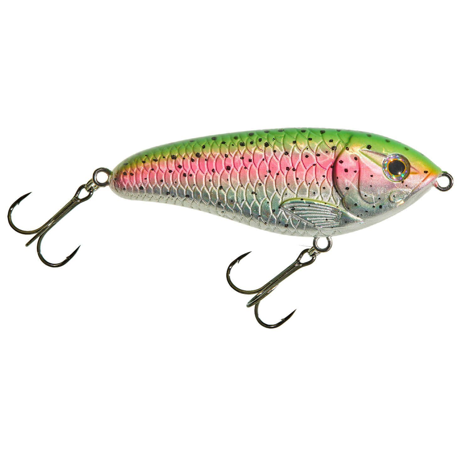 Illex Kunstköder Illex Jerkbait Dexter Jerk 100 S sinkend 10cm 37,5g, (1-St) HL Rainbow Trout