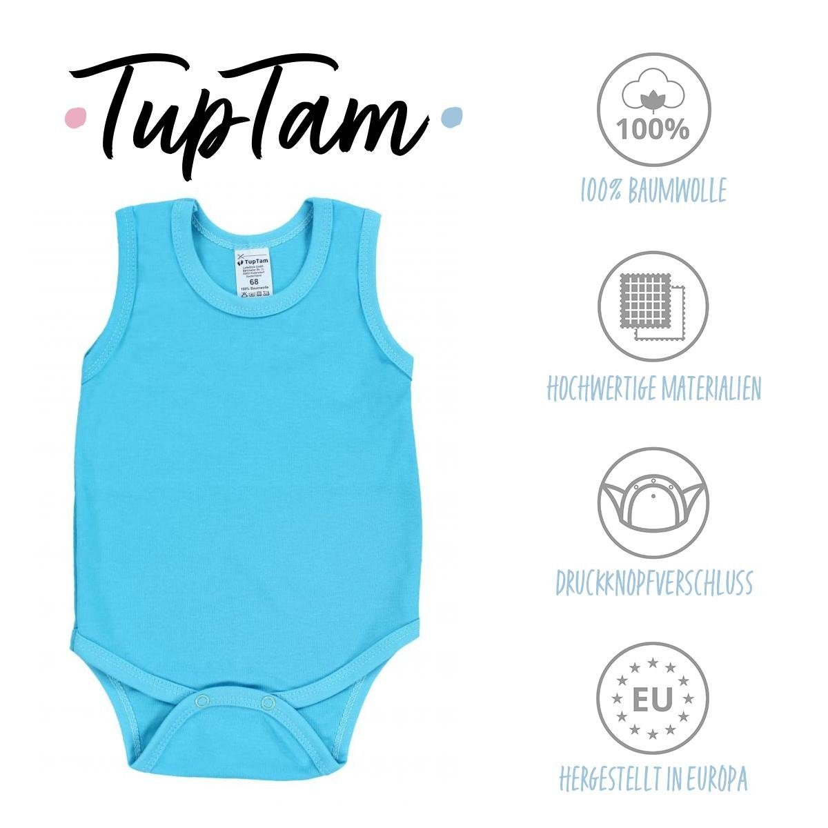 Jungen TupTam in 5er Achselbody Baby TupTam Body Pack Unifarben Farbenmix 2