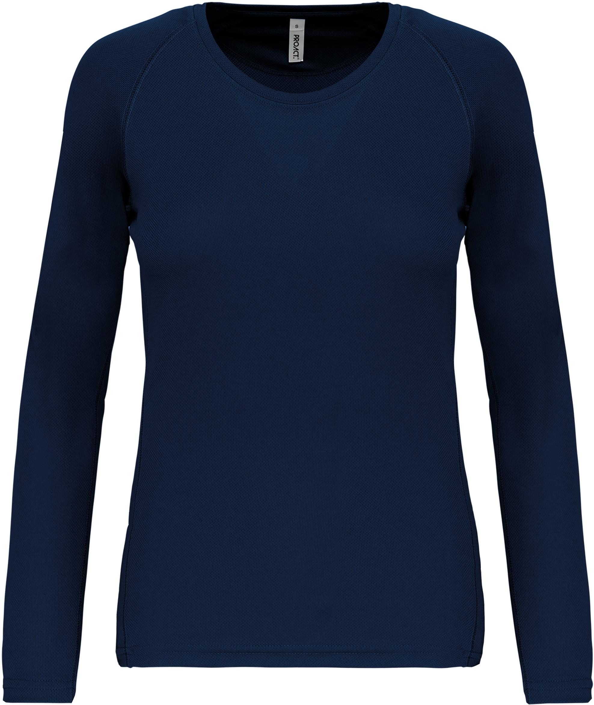 Proact Trainingsshirt Damen Basic Sport Funktionsshirt Langarm