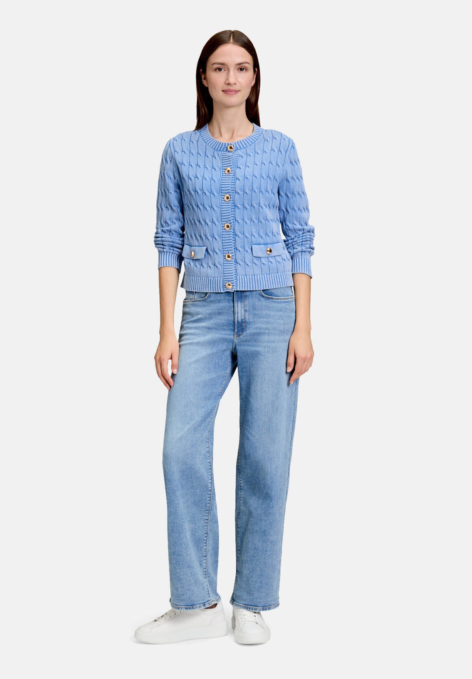 Betty&Co High-waist-Jeans Damen mit weitem Bein