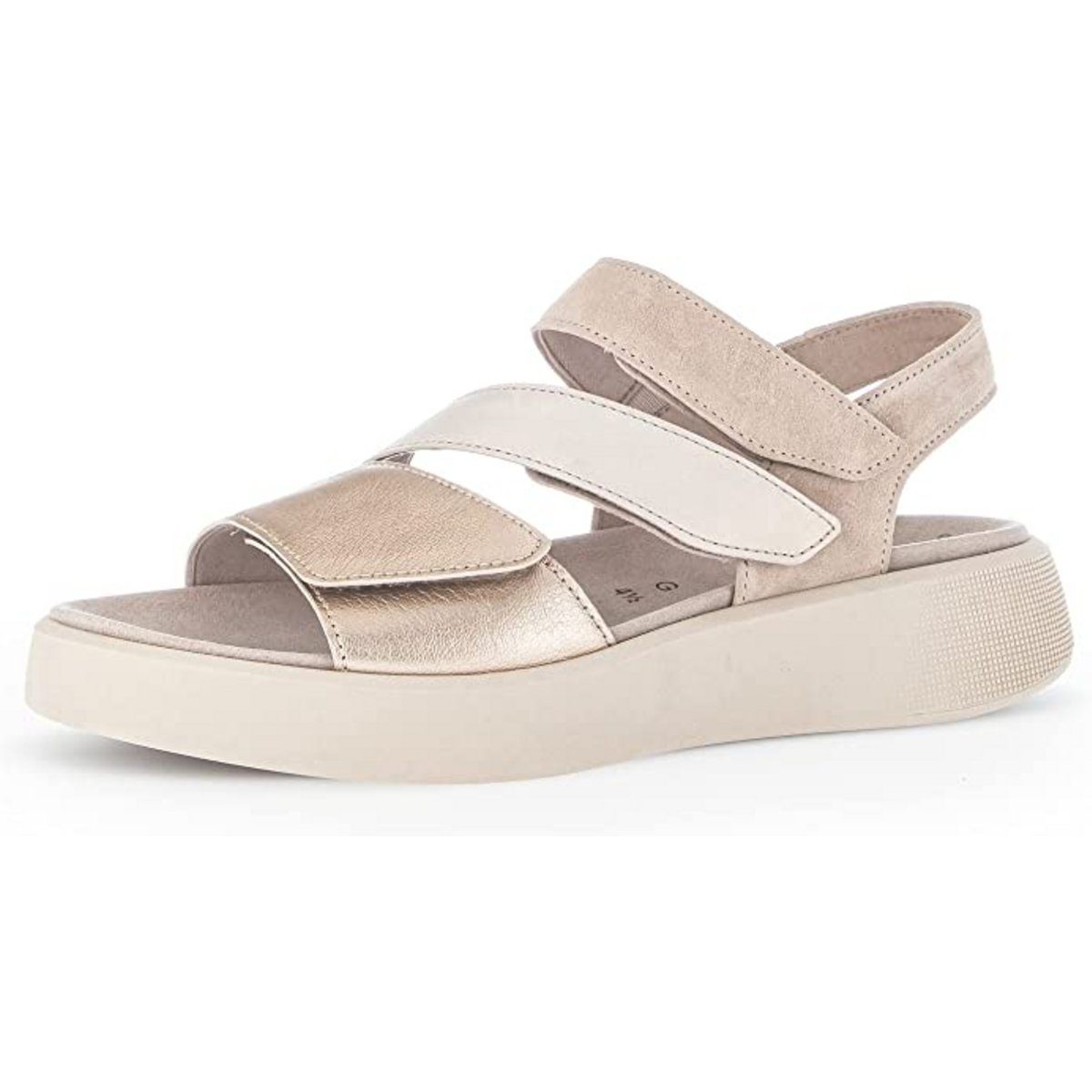 Gabor beige Sandalette (1-tlg) 80) (champagner/puder/oasi Beige 